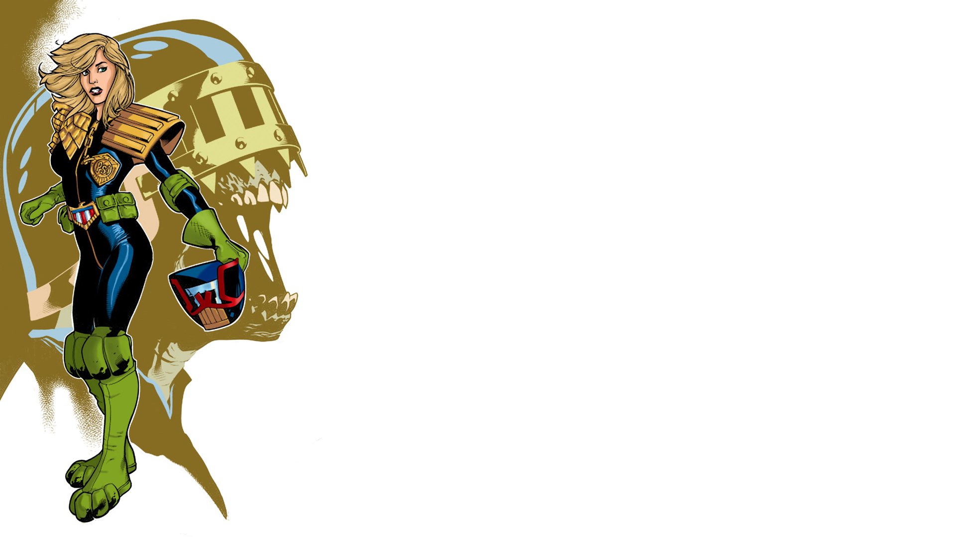 Download Comic Judge Dredd HD Wallpaper | 1920x1080 | Wallpaper Abyss