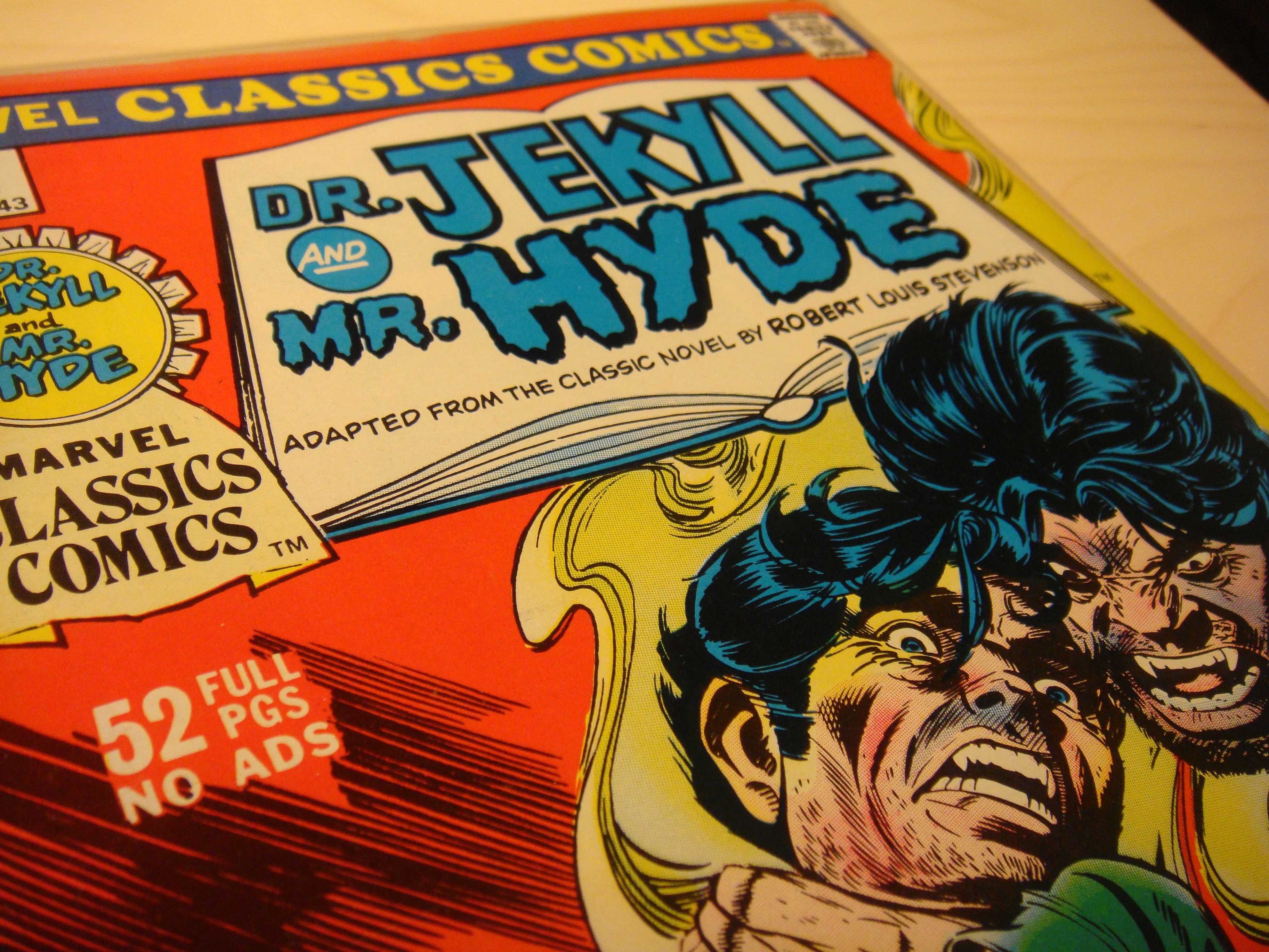 Comics Dr. Jekyll And Mr. Hyde HD Wallpaper