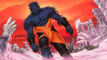 Comic beast HD Desktop Wallpaper | Background Image