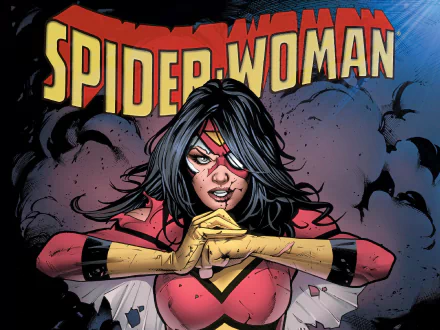Comic Spider-Woman HD Desktop Wallpaper | Background Image