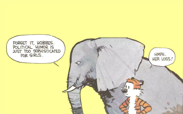 Hobbes (Calvin & Hobbes) Comic Calvin & Hobbes HD Desktop Wallpaper | Background Image