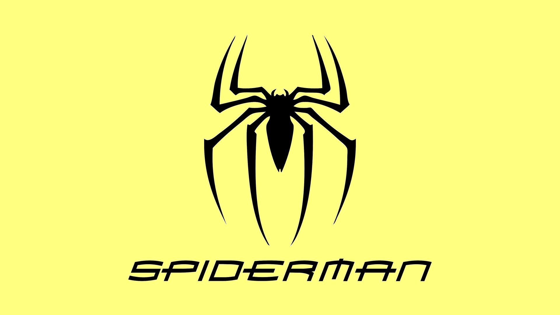 Download Yellow Comic Spider Man  HD Wallpaper