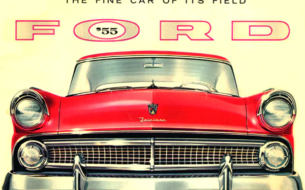  1955 Ford Fairlane Advertisement