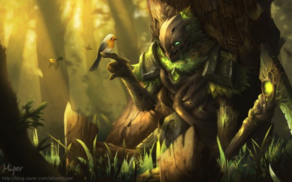 Video Game League Of Legends Fiddlesticks Bird HD Wallpaper | Background Image