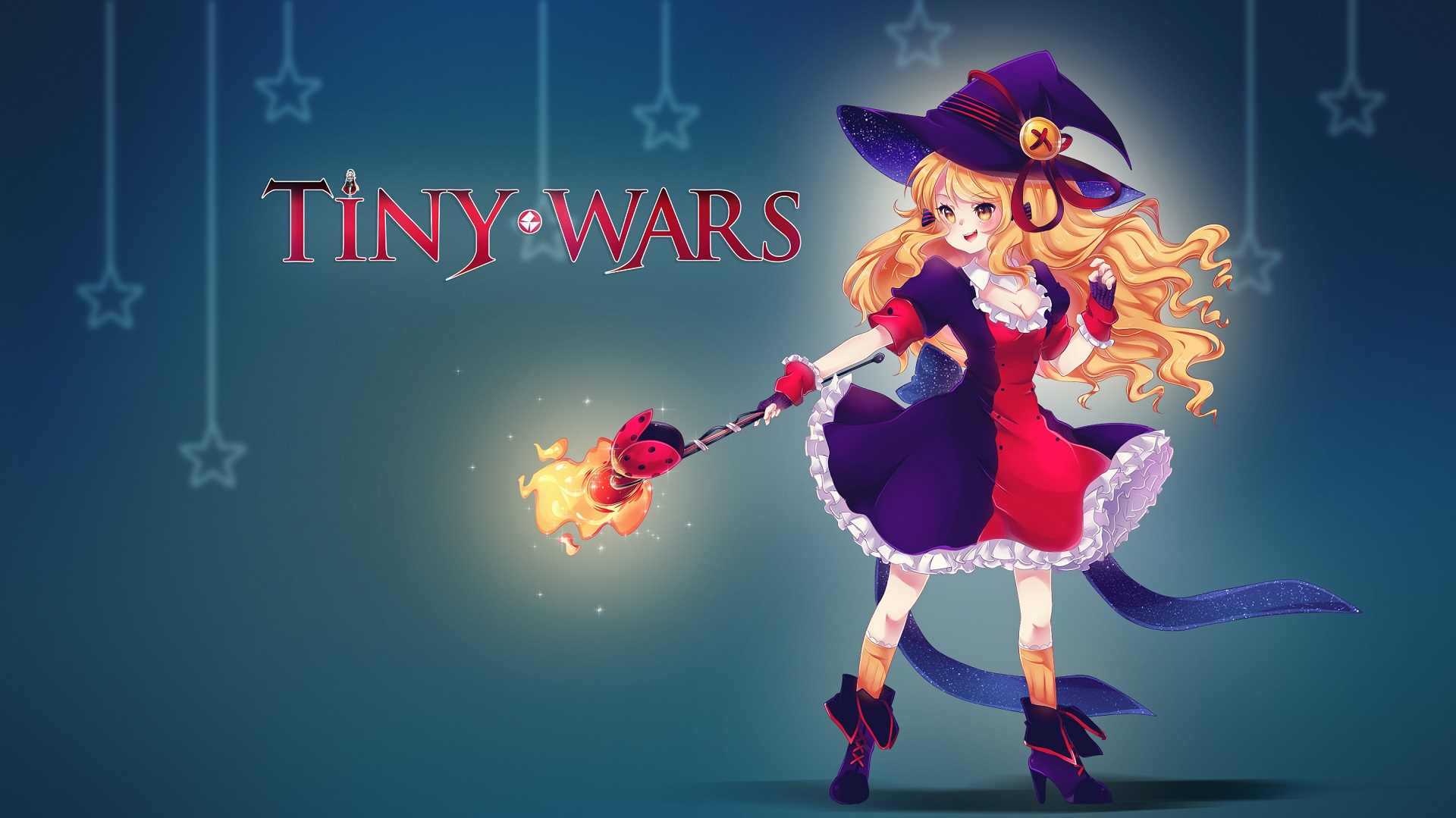 TinyWars Fire Witch Wallpaper by TinyWars