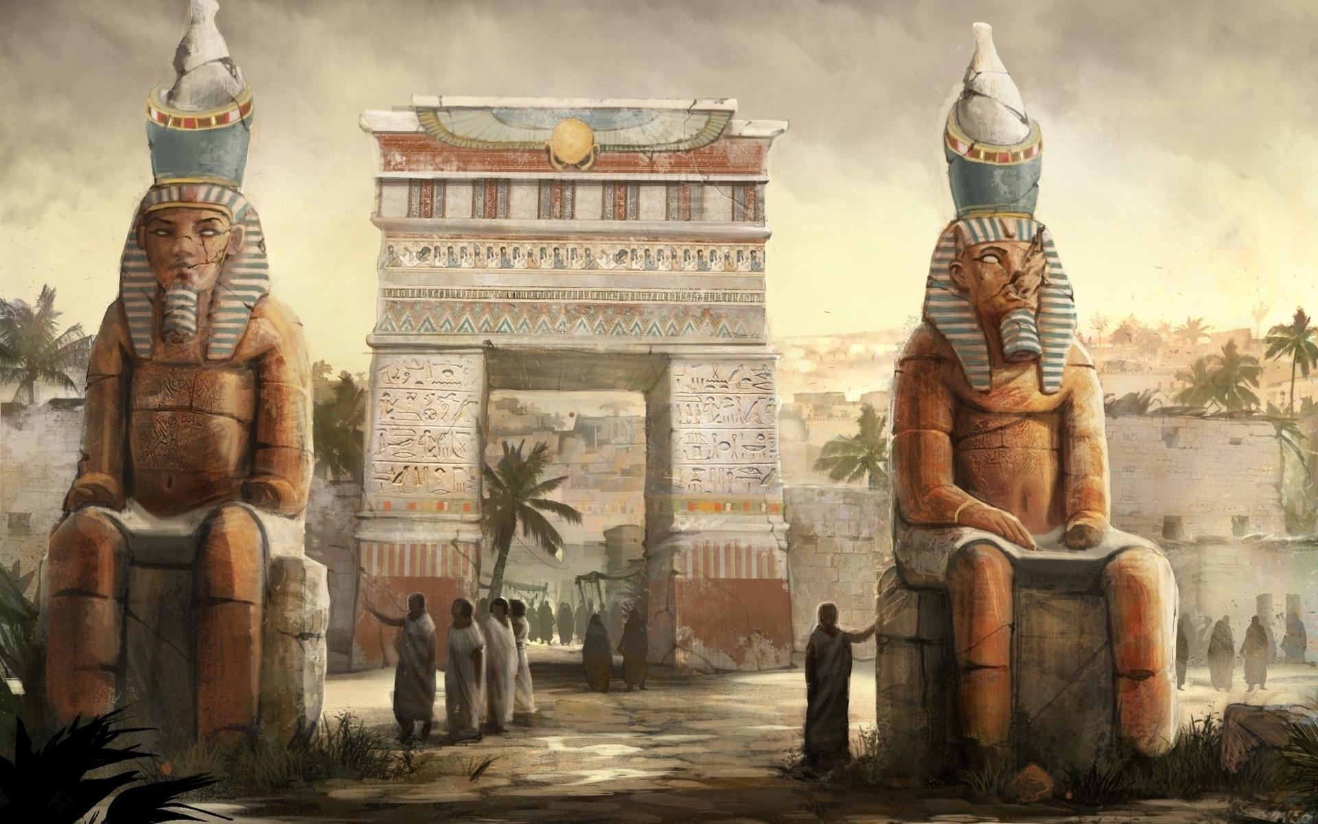 Artistic Egyptian HD Wallpaper