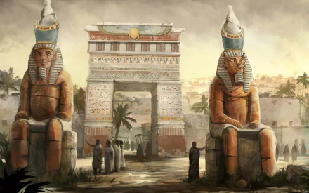 artistic egyptian HD Desktop Wallpaper | Background Image