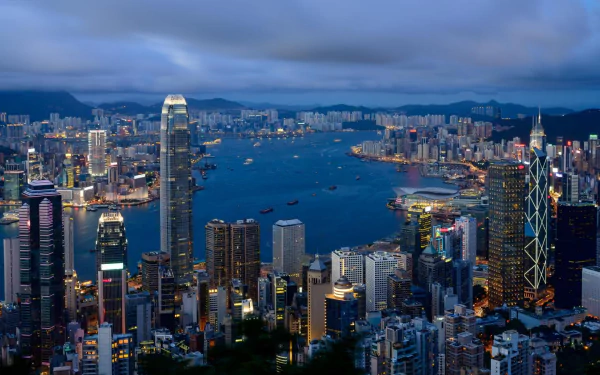 man made Hong Kong HD Desktop Wallpaper | Background Image