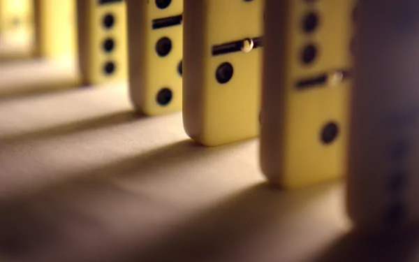 man made dominos HD Desktop Wallpaper | Background Image