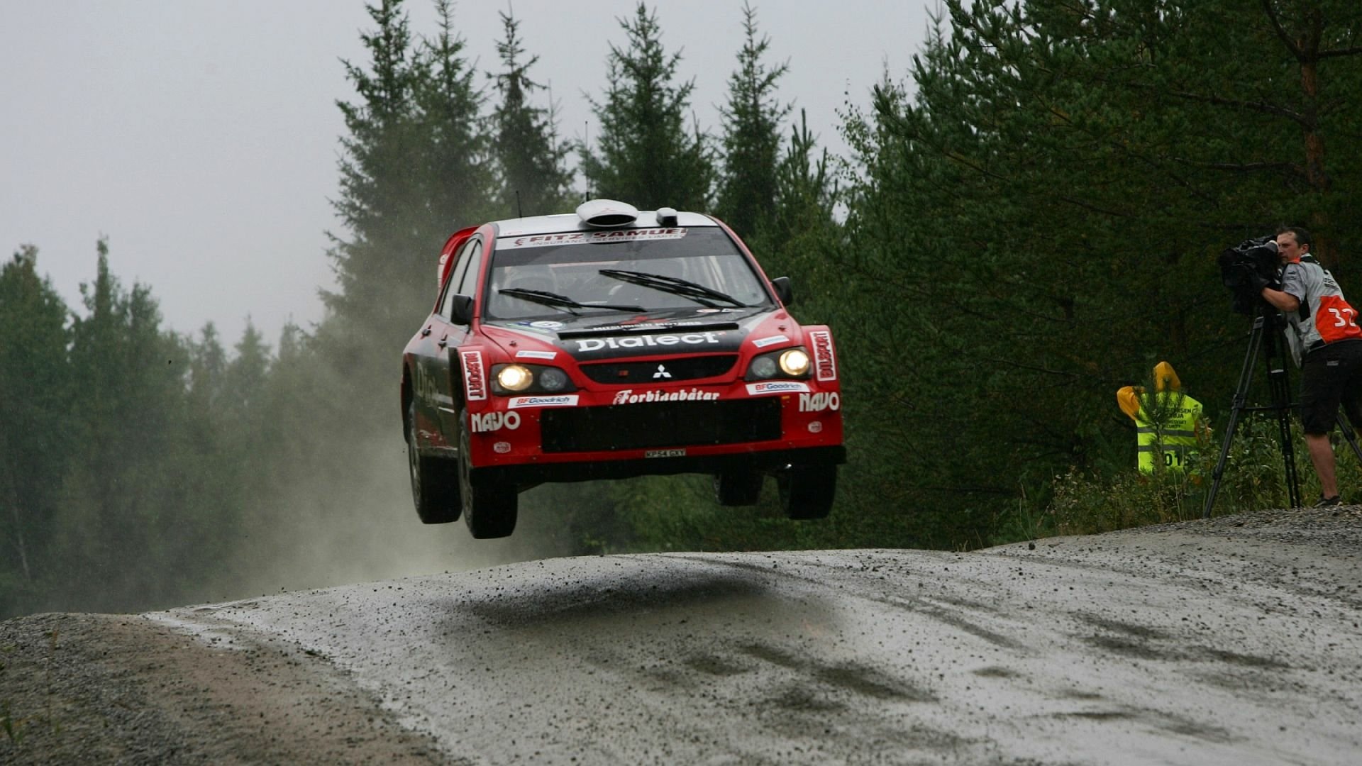Download Rallye Vehicle Mitsubishi HD Wallpaper