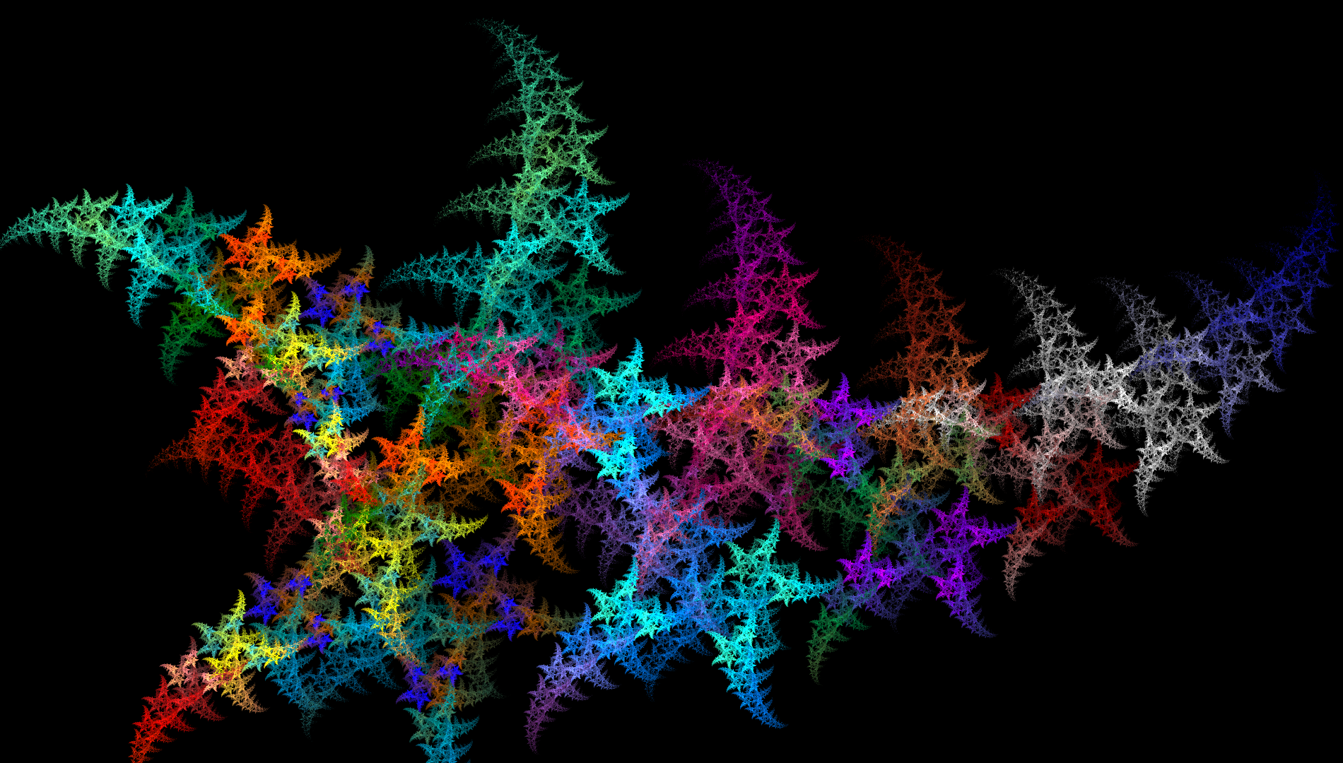 Download Colorful Colors Abstract Fractal Wallpaper