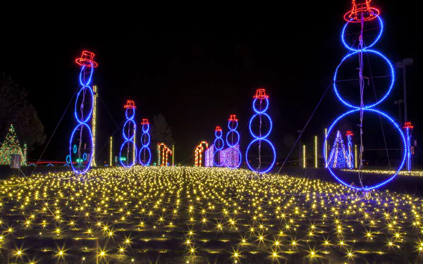 christmas lights holiday Christmas HD Desktop Wallpaper | Background Image