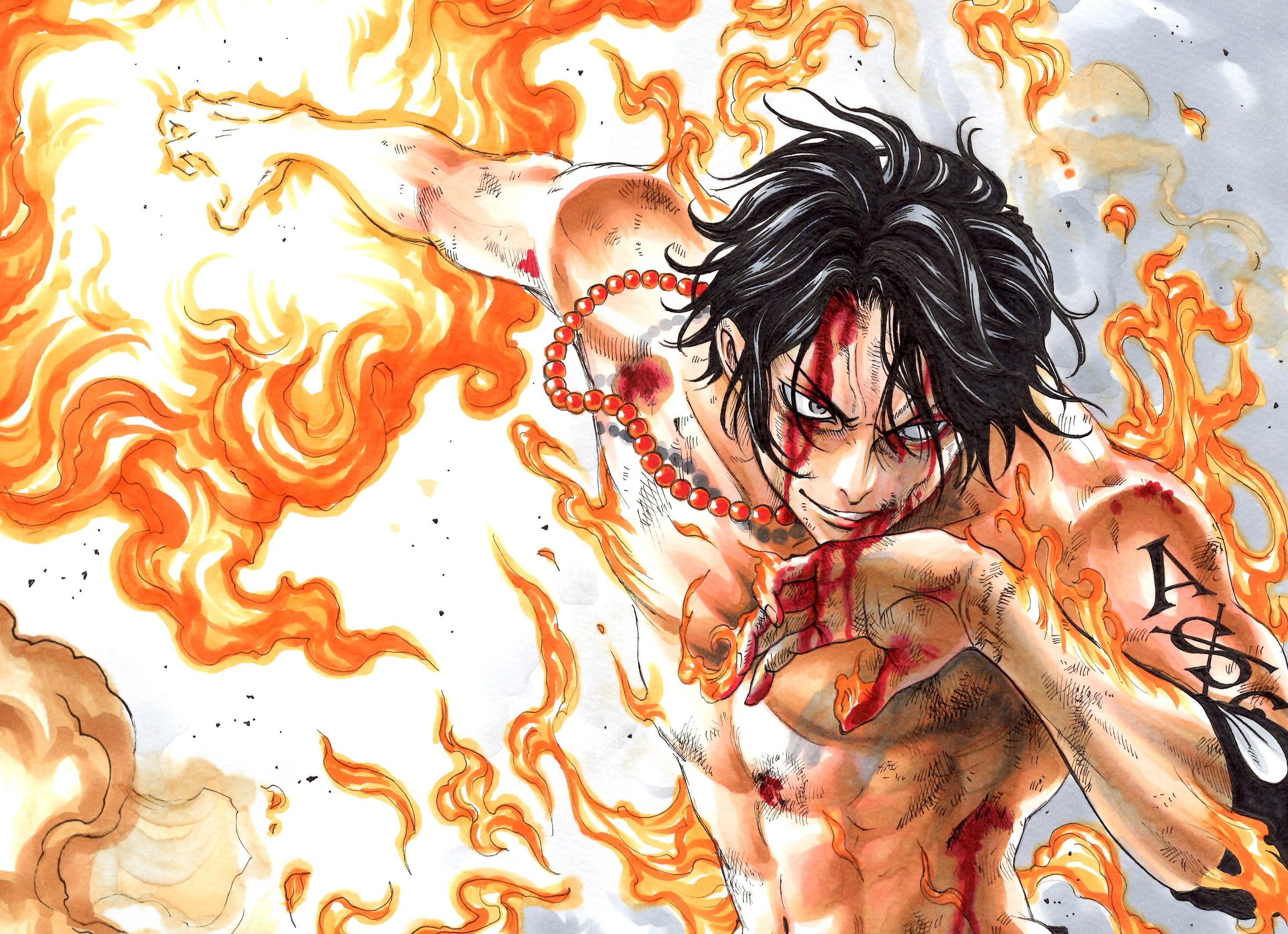 138 Portgas D Ace HD Wallpapers Background Images Wallpaper Abyss
