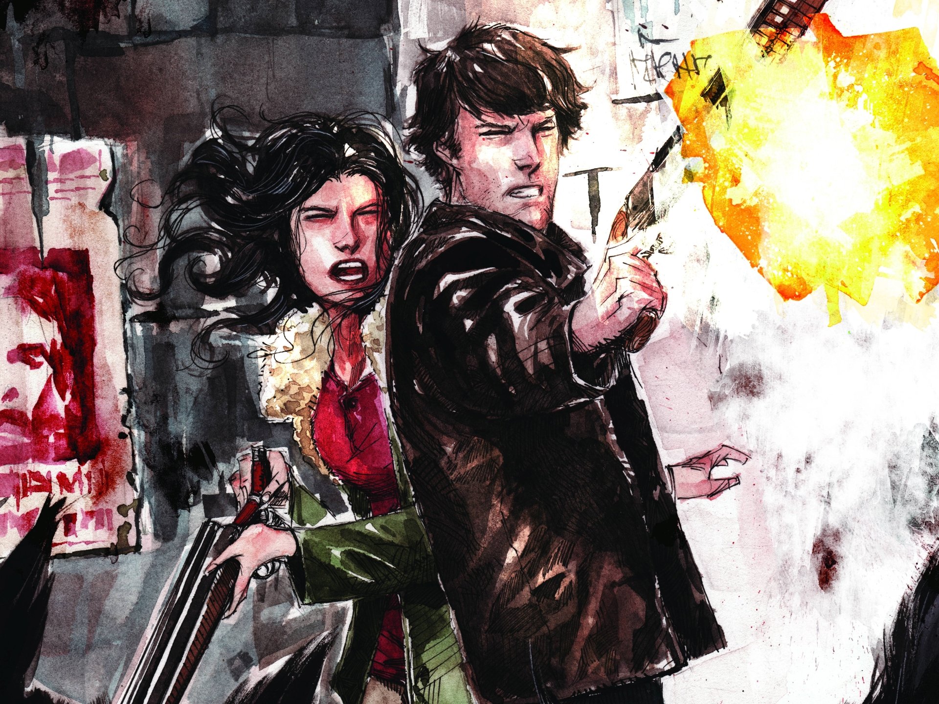 Download Comic Supernatural (TV Show) 4k Ultra HD Wallpaper