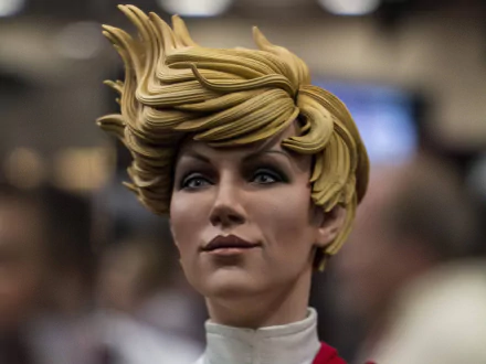 Comic Power Girl HD Desktop Wallpaper | Background Image