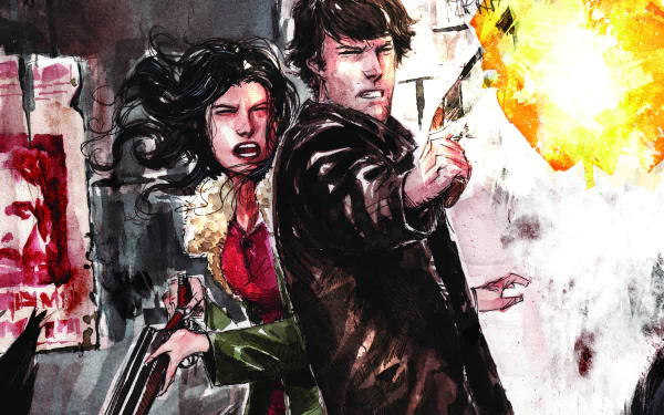 Comic Supernatural (TV Show) HD Desktop Wallpaper | Background Image