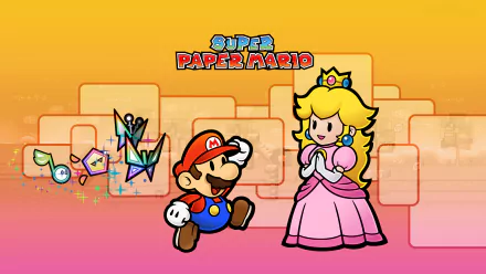 video game super paper mario HD Desktop Wallpaper | Background Image