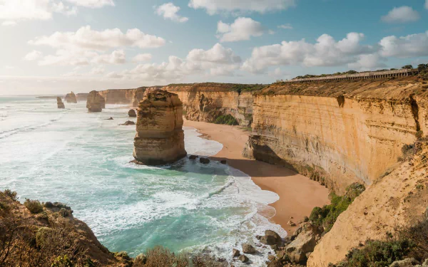 Australia nature The Twelve Apostles HD Desktop Wallpaper | Background Image