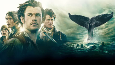 Tom Holland Benjamin Walker Chris Hemsworth Ben Whishaw Cillian Murphy movie In the Heart of the Sea HD Desktop Wallpaper | Background Image