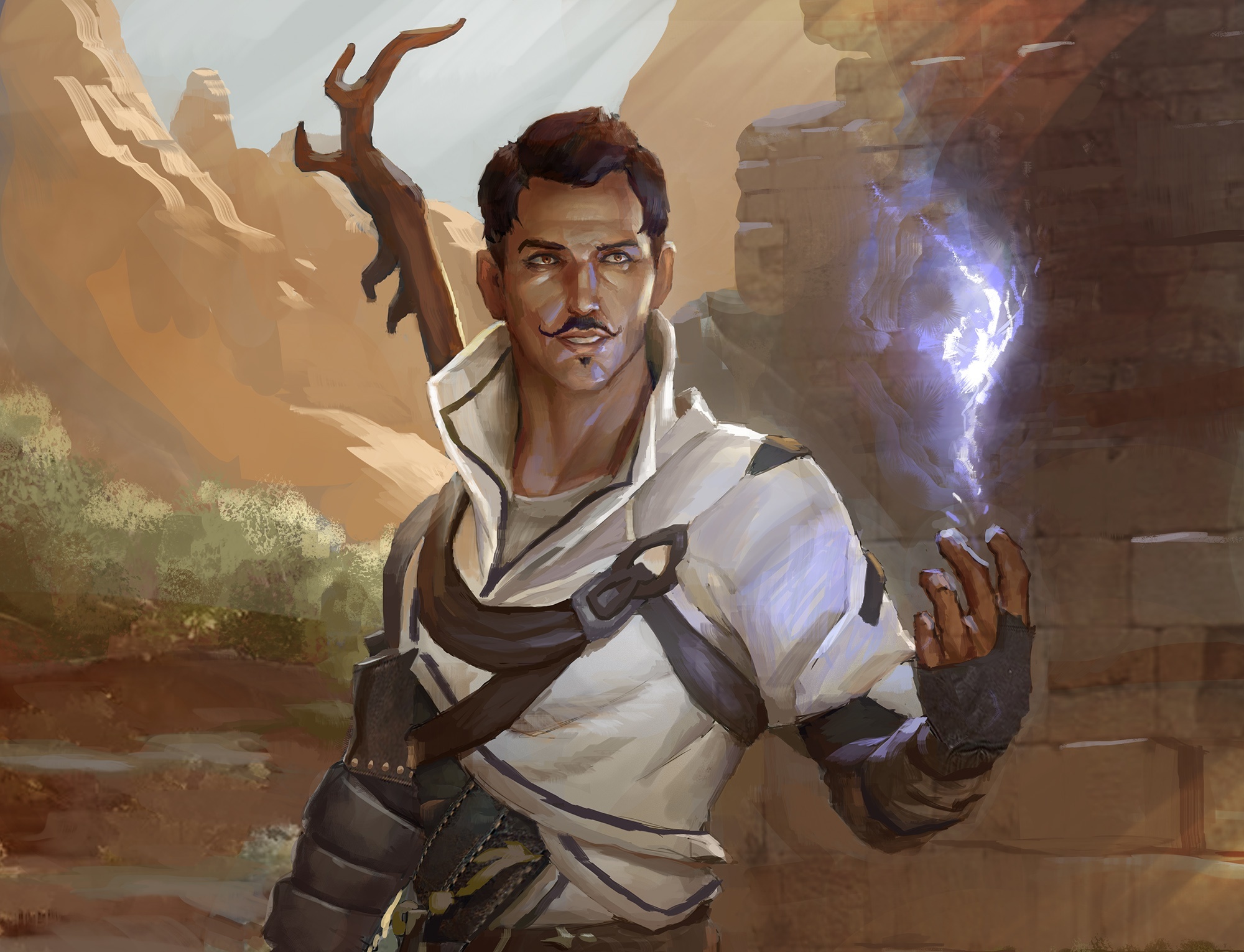 Dorian Pavus Dragon Age Inquisition HD Wizard Wallpaper