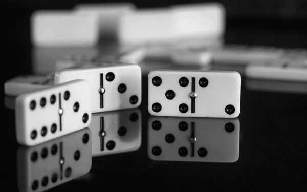 man made dominos HD Desktop Wallpaper | Background Image