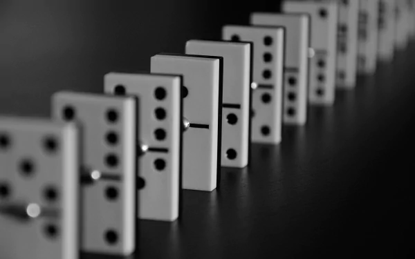 man made dominos HD Desktop Wallpaper | Background Image