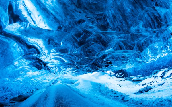 Earth Ice Winter Blue Nature HD Wallpaper | Background Image
