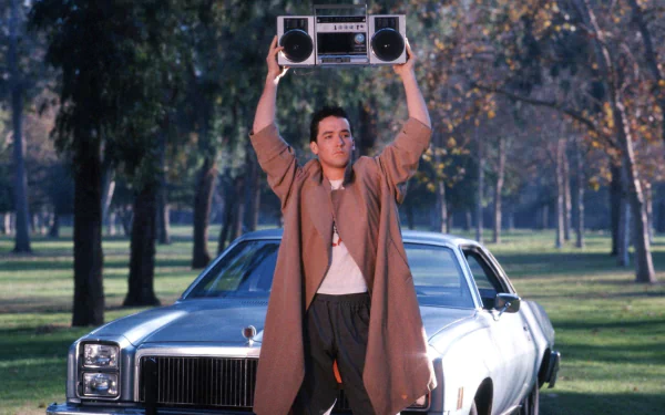  Iconic Scene from movie &quot;Say Anything&quot;