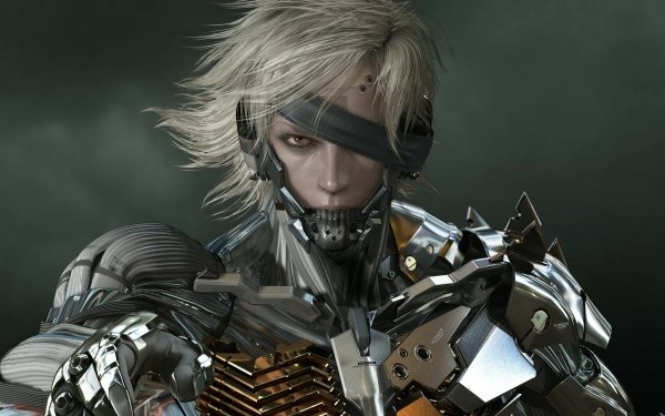 Video Game Metal Gear Rising: Revengeance Metal Gear Solid Metal Gear Rising White Hair Brown Eyes Raiden Cyborg HD Wallpaper | Background Image