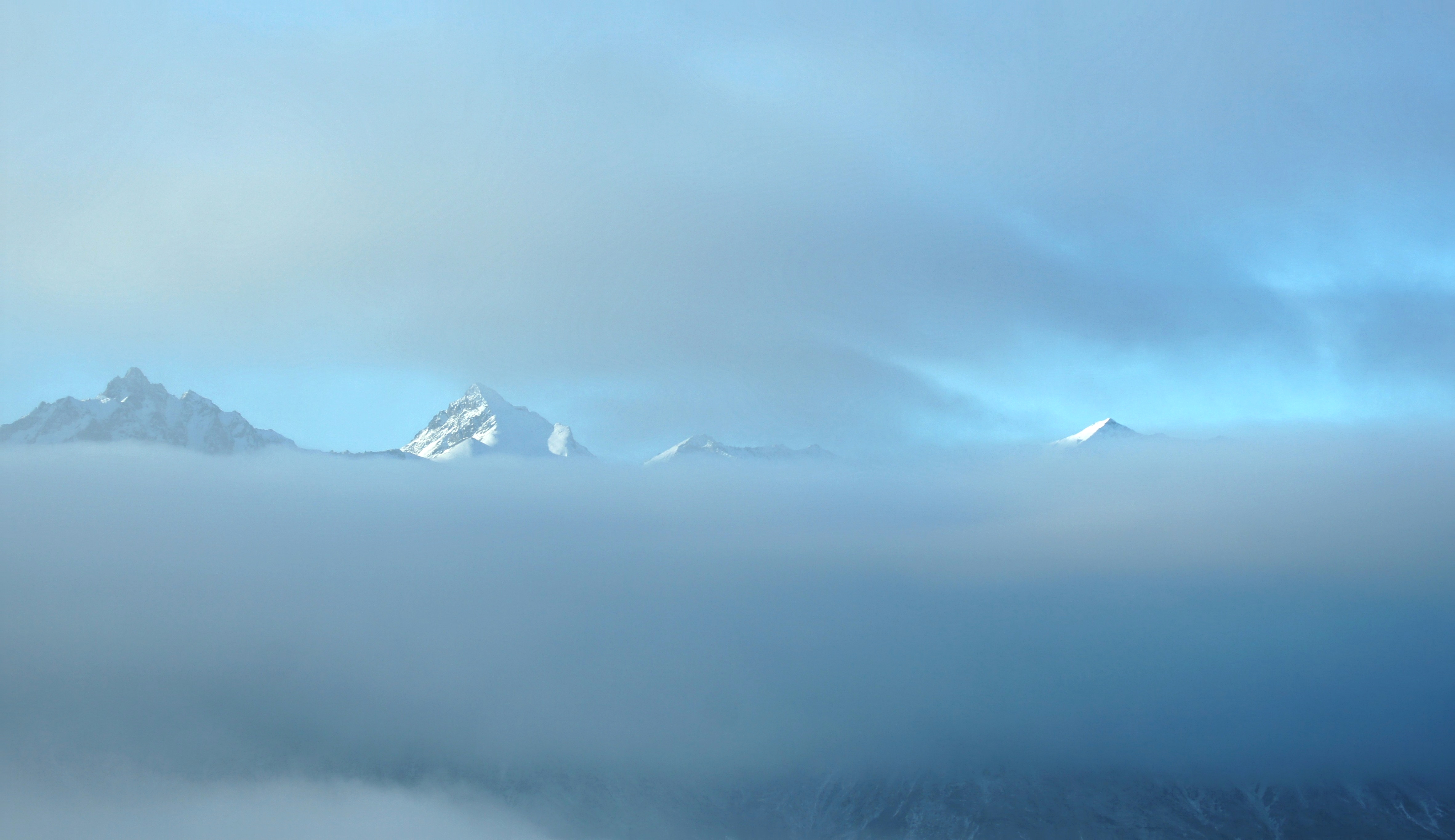 Fog on the Mountains - Alaska by JLS Photography