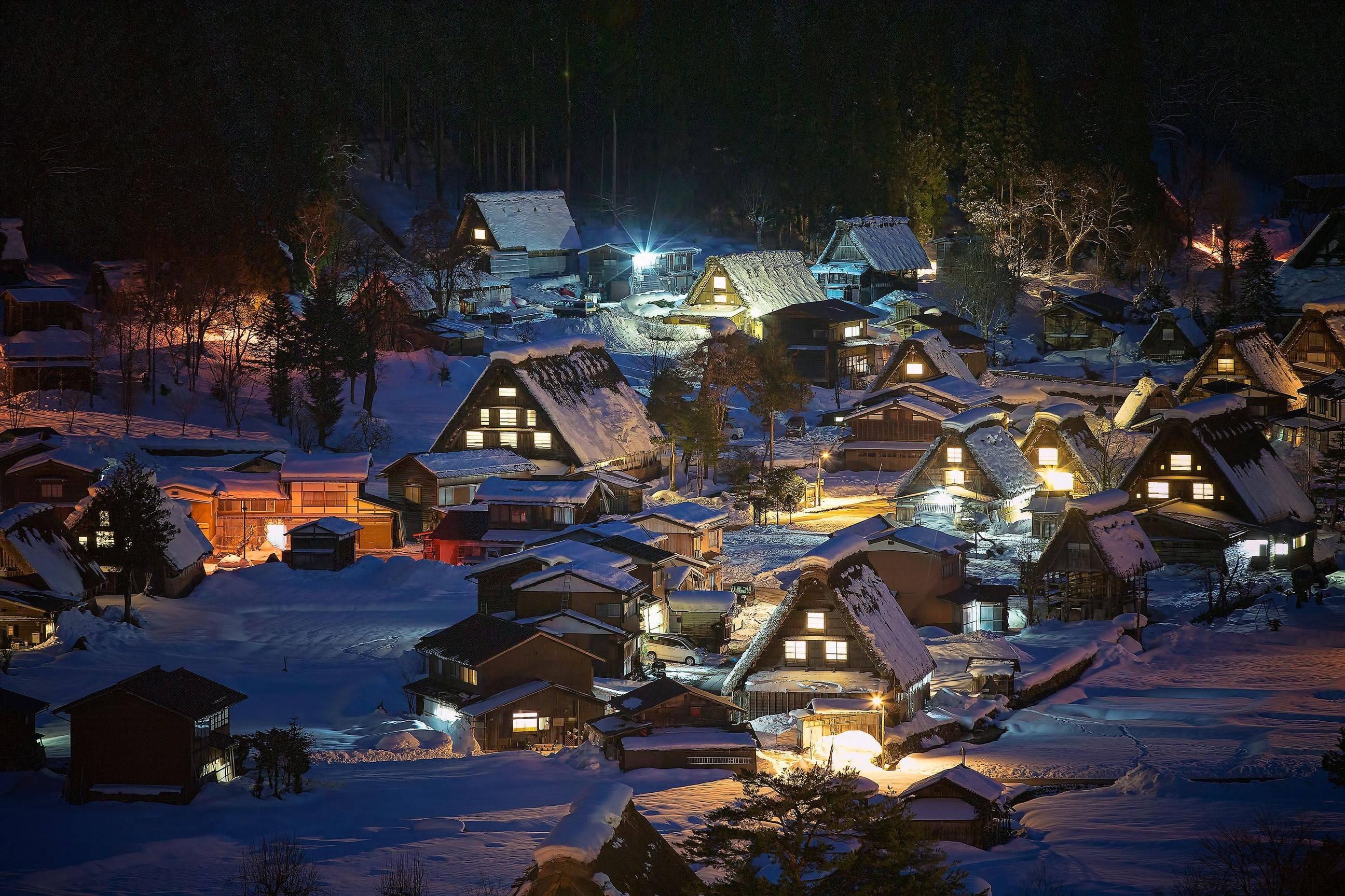 Desktop Wallpapers Japan Village Shirakawa Village Gi - vrogue.co