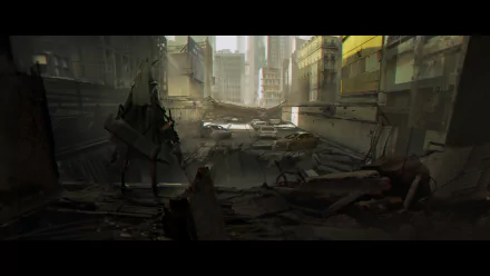 Sci Fi apocalyptic HD Desktop Wallpaper | Background Image