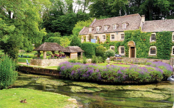 man made cottage HD Desktop Wallpaper | Background Image