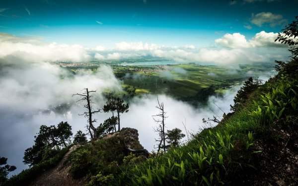 Photography Landscape Nature Cloud Field Panorama HD Wallpaper | Background Image