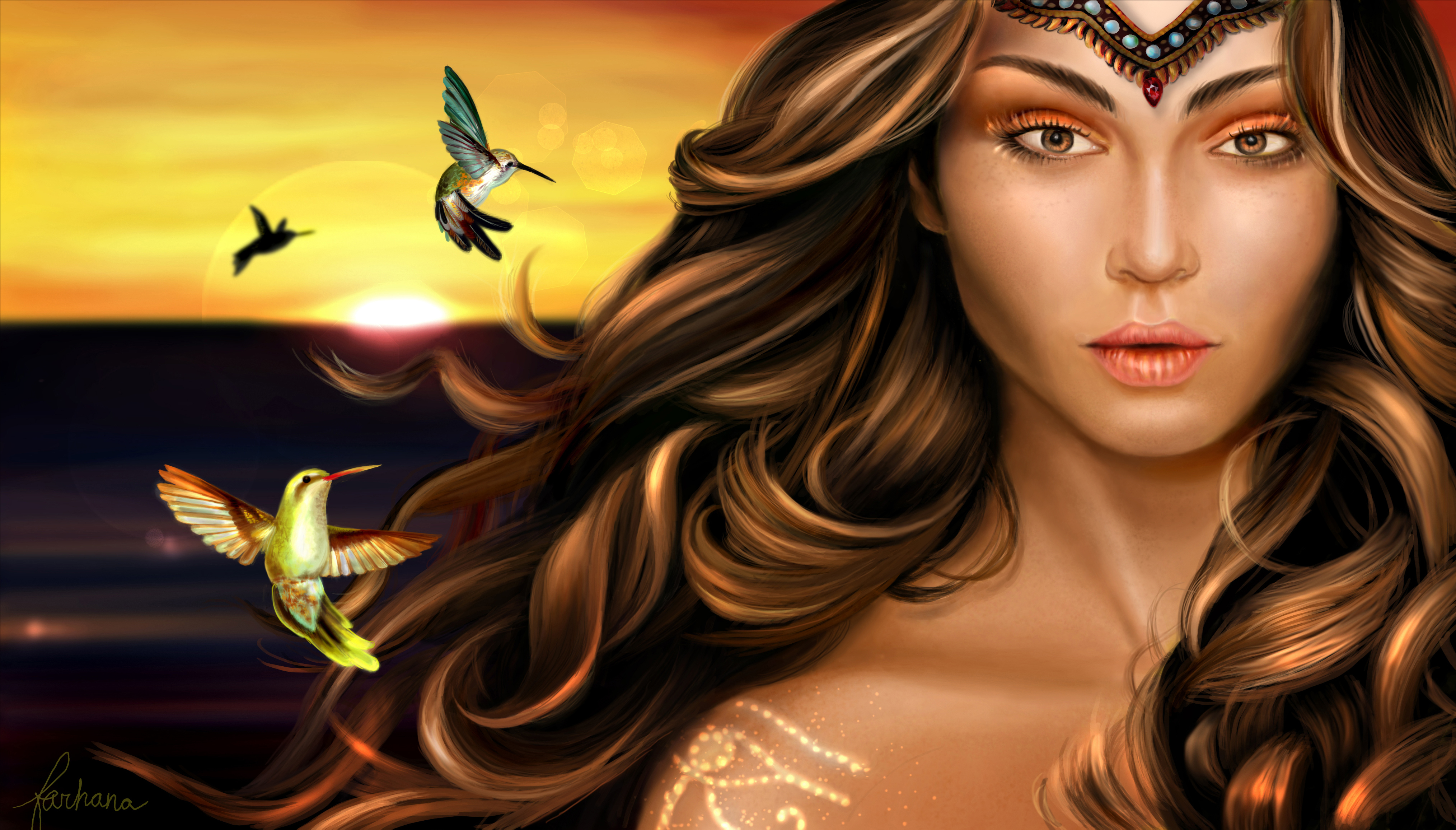 Isis: The Goddess of the Sun by Farhana Hossain