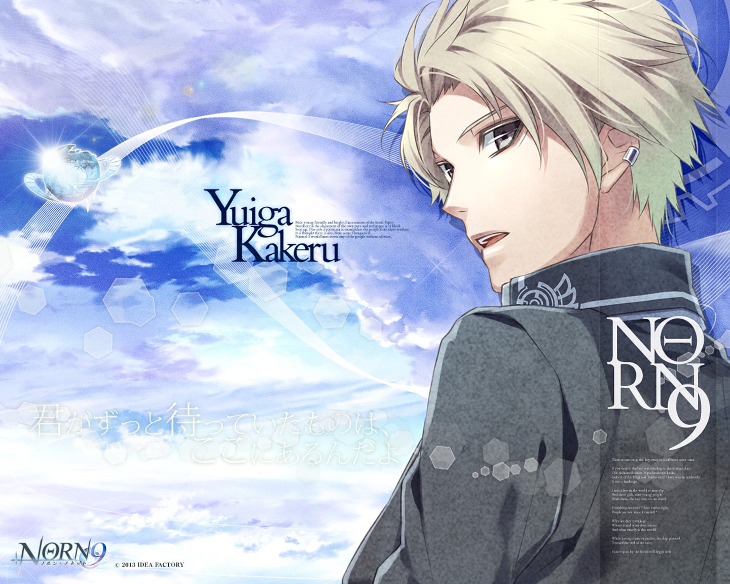 Download Kakeru Yuiga Anime Norn9: Norn + Nonette Wallpaper