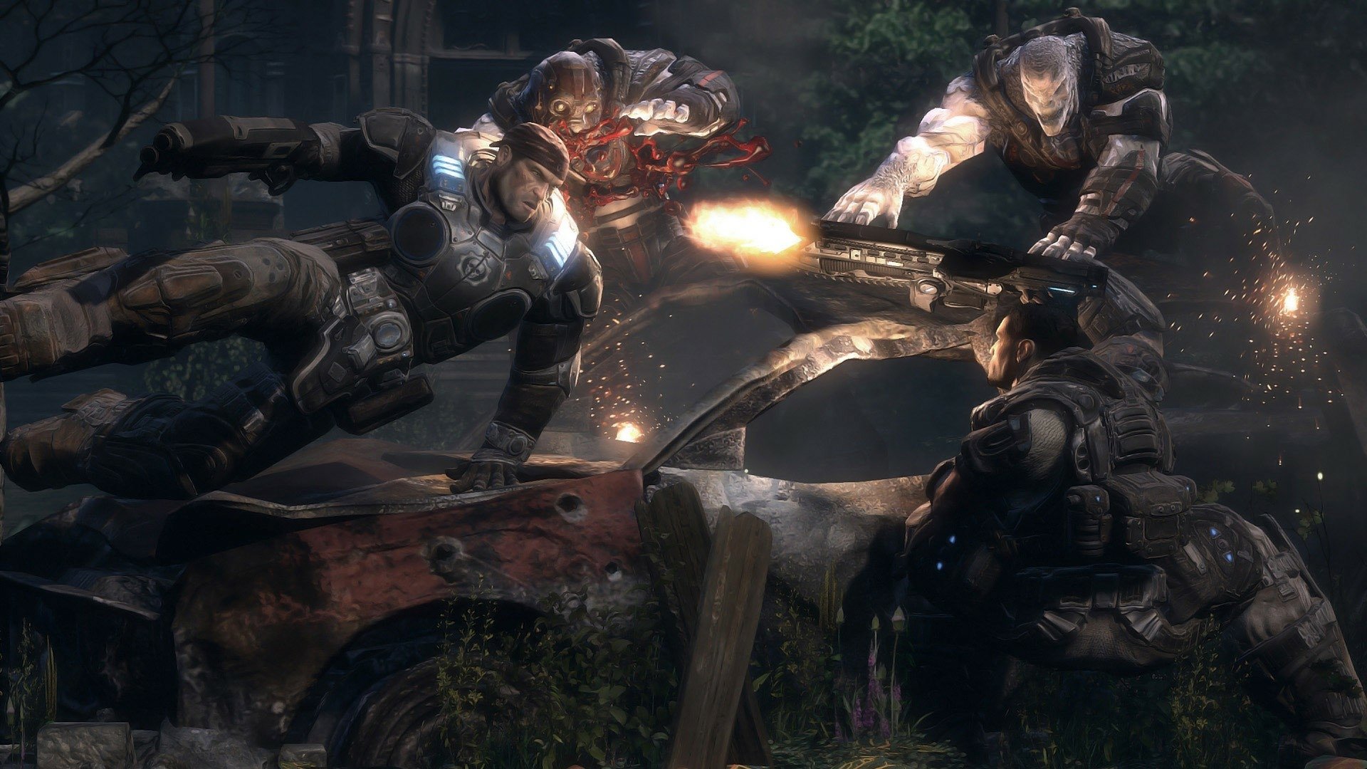 Download Video Game Gears Of War 2 HD Wallpaper