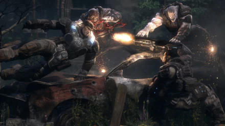 video game Gears Of War 2 HD Desktop Wallpaper | Background Image