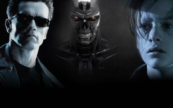 Arnold Schwarzenegger movie Terminator 2: Judgment Day HD Desktop Wallpaper | Background Image