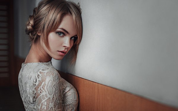 Femmes Anastasiya Scheglova Top Modèls Russie Top Model Green Eyes Brune Fond d'écran HD | Image