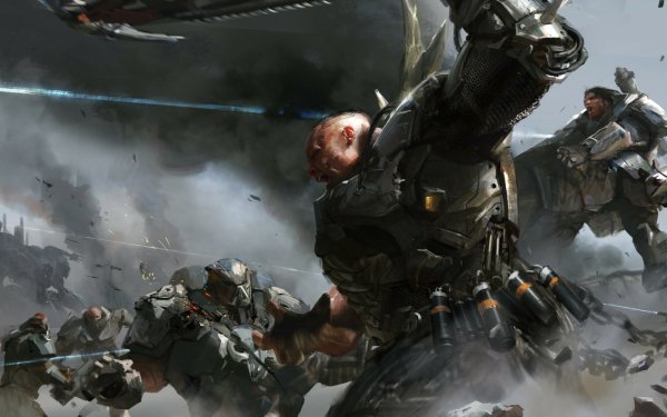 Sci Fi Battle Soldier Robot Armor HD Wallpaper | Background Image