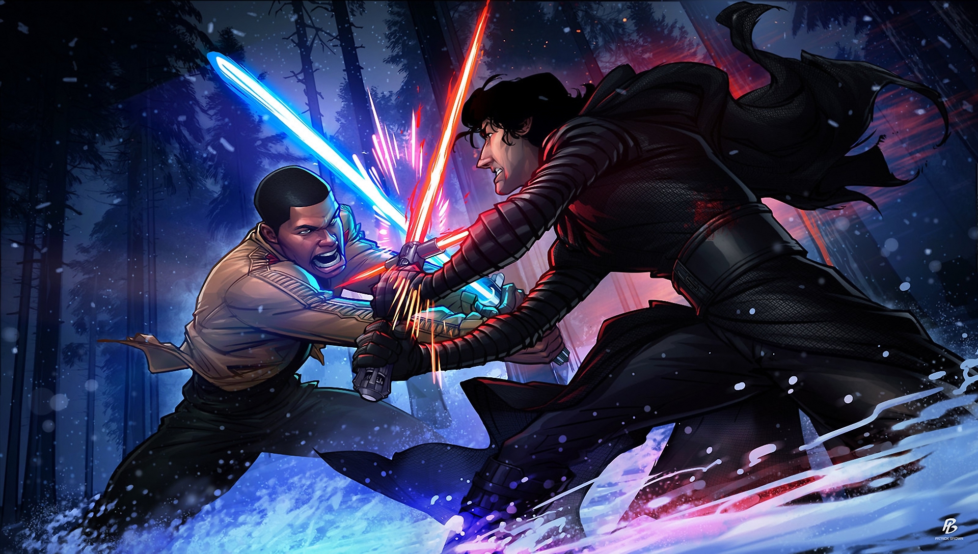 Star Wars: The Force Awakens by Patrick Brown