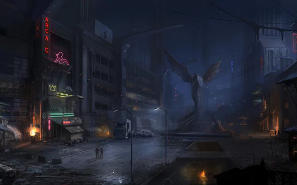 video game Afterfall: InSanity HD Desktop Wallpaper | Background Image