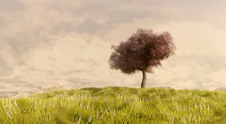 lonely tree tree video game dream HD Desktop Wallpaper | Background Image