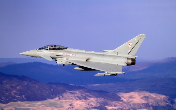Military Eurofighter Typhoon Jet Fighters Jet Fighter Warplane Aircraft HD Wallpaper | Background Image