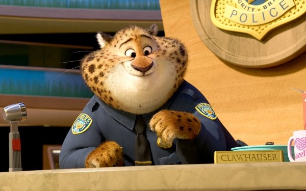 Movie Zootopia Benjamin Clawhauser HD Wallpaper | Background Image