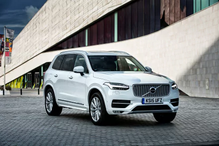 white car SUV car Volvo vehicle Volvo XC90 HD Desktop Wallpaper | Background Image