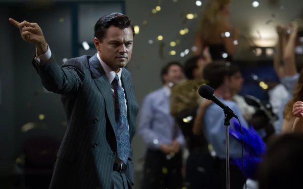 Leonardo Dicaprio Jordan Belfort movie The Wolf of Wall Street HD Desktop Wallpaper | Background Image