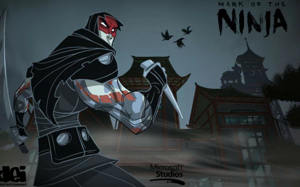 sword ninja video game mark of the ninja HD Desktop Wallpaper | Background Image