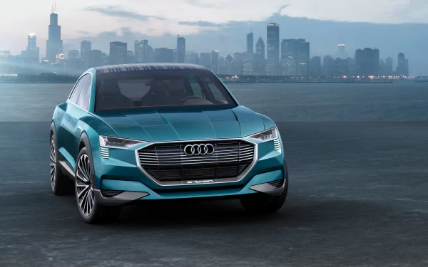 car SUV Audi vehicle Audi E-tron Quattro HD Desktop Wallpaper | Background Image